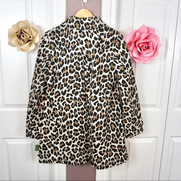 **SOLD** BNWT! Kate Spade - Leopard Print Trench - Picture 4 of 8